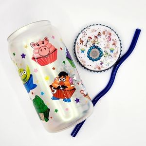 Cupcak story Graphic Design 16oz. Libbey Glass Cup